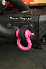 Load image into Gallery viewer, Rugged Ridge Pink 3/4in D-Ring Shackles Rugged Ridge