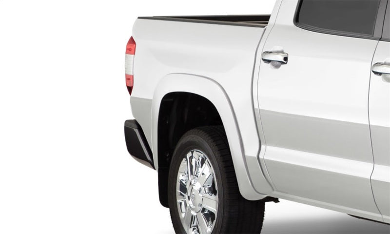 Bushwacker 19-21Toyota Tundra Fleetside OE Style Flares - 4 pc 66.7/78.7/97.6in Bed - Super White Bushwacker