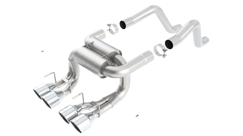 Borla 06-12 Chevrolet Corvette Z06/ZR1 6.2L/7.0L 8cyl Aggressive ATAK Exhaust (rear section only) Borla