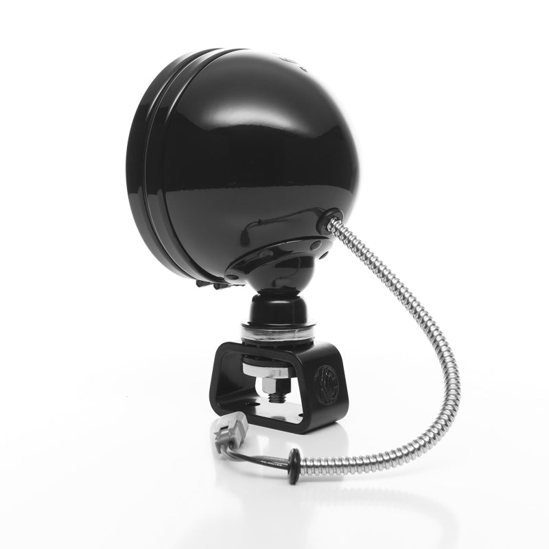 KC HiLiTES Daylighter 6in. Halogen Light 100w Spread Beam (Single) - Black SS KC HiLiTES