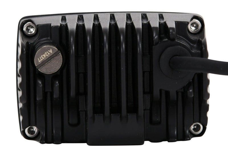 KC HiLiTES C-Series 2in. C2 LED Light 20w Area Flood Beam (Single) - Black KC HiLiTES