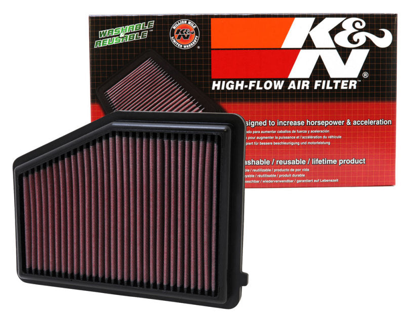 K&N Replacement Air Filter for 12 Honda Civic 1.8L L4 K&N Engineering
