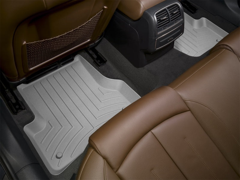 WeatherTech 99-10 Ford F250 Super Duty Crew Rear FloorLiner - Grey WeatherTech