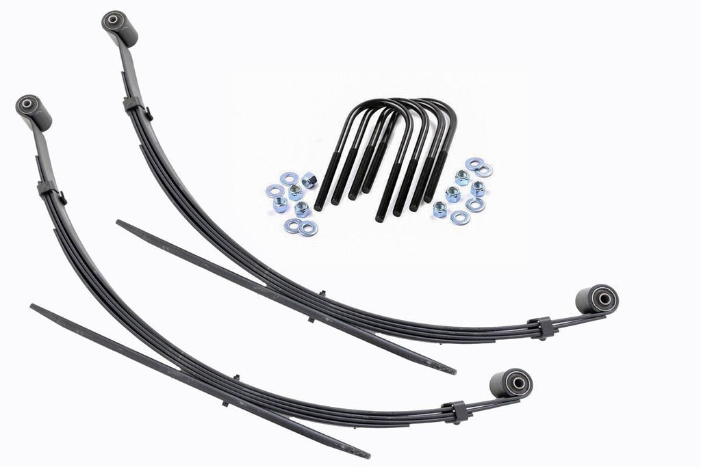 Rear Leaf Springs | 4" Lift | Pair | Ford F-250/F-350 Super Duty (99-04) Rough Country
