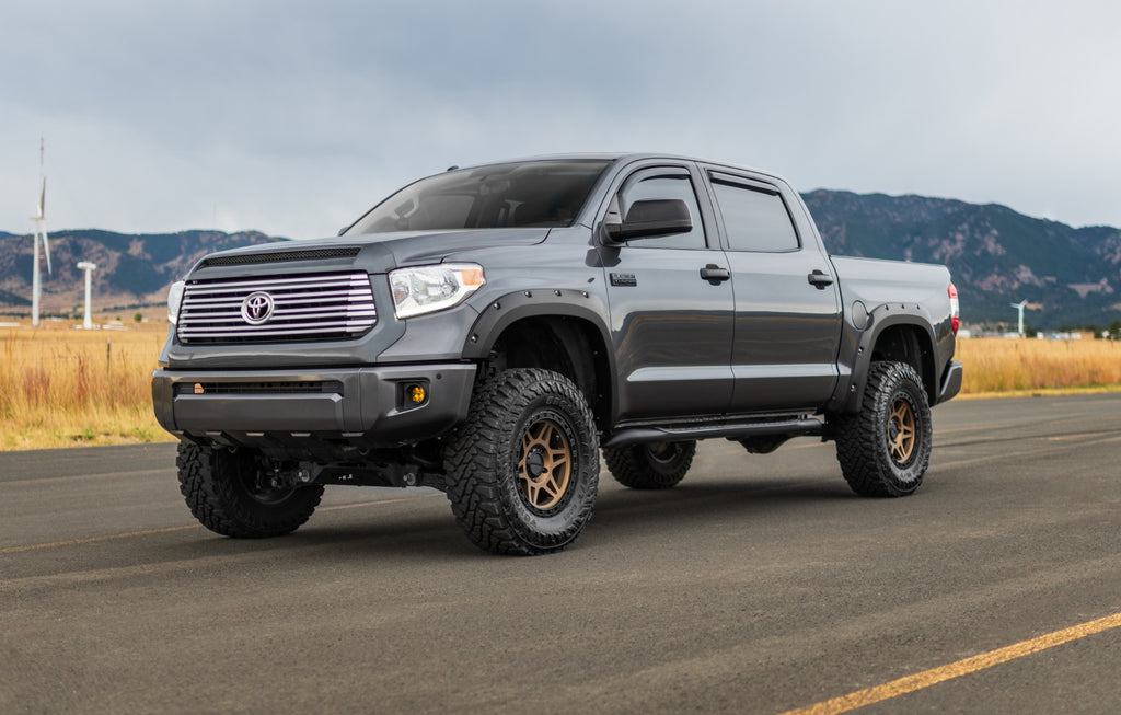 Pocket Fender Flares | Toyota Tundra 2WD/4WD (2014-2021) (Gloss Black) Rough Country