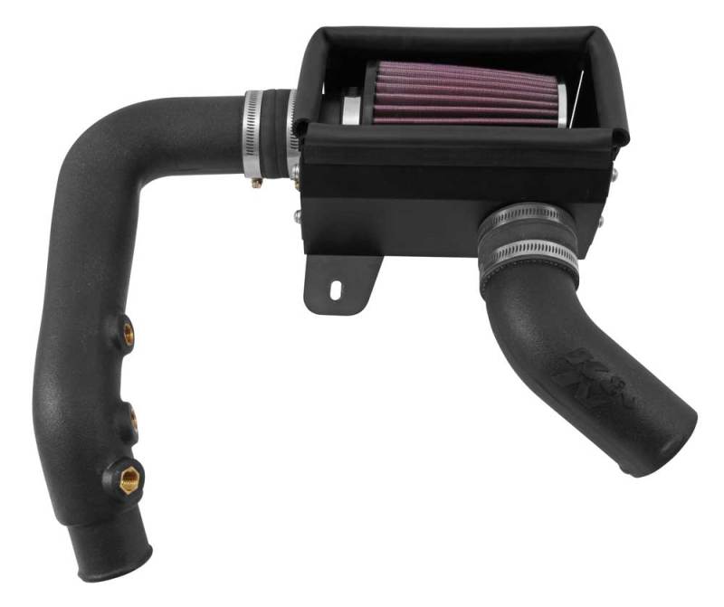 K&N 13-14 Fiat 500 Abarth L4 1.4L Turbo Aircharger Perf Intake Kit K&N Engineering