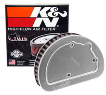 Load image into Gallery viewer, K&amp;N Replacement Unique Air Filter 6.625in L x 4.75in W x 1.625in H with 1 Flange for Harley Davidson K&amp;N Engineering
