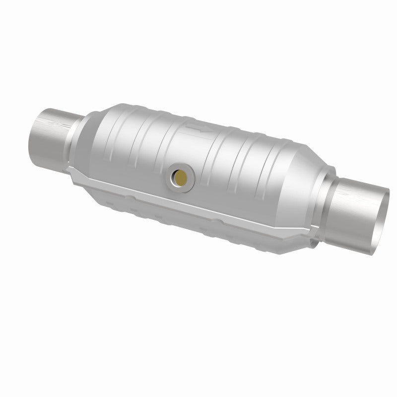MagnaFlow Conv Univ 2.5in Inlet/Outlet Center/Center Round 11in Body L x 5.125in W x 15in Overall L Magnaflow