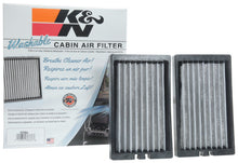 Load image into Gallery viewer, K&amp;N 2018 Jeep Wrangler JL 2.0L/3.6L Cabin Air Filter - 2 Per Box K&amp;N Engineering