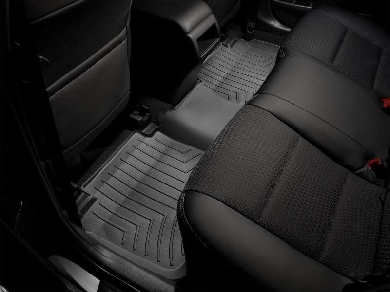 WeatherTech 07+ Toyota Tundra Double Cab Rear FloorLiner - Black WeatherTech