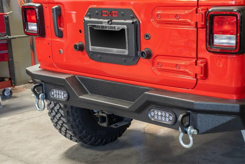 DV8 Offroad 2018+ Jeep Wrangler JL Spare Tire Delete Kit DV8 Offroad