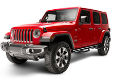 Load image into Gallery viewer, N-Fab Nerf Step 2018 Jeep Wrangler JL SUV 4 Door- Gloss Black - W2W - 3in N-Fab