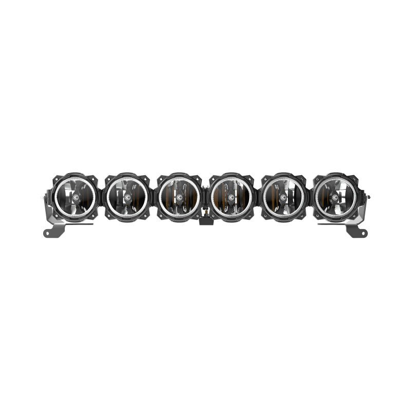 KC HiLiTES 21+ Ford Bronco 39in. Gravity LED Pro6 Light Bar Kit Front Bumper KC HiLiTES