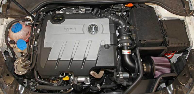 K&N 13-14 Volkwagen Jetta TDI 2.0L Typhoon Short Ram Intake K&N Engineering