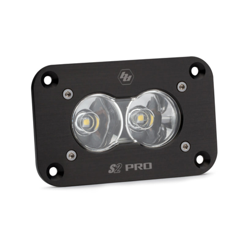 Baja Designs S2 Pro Work/Scene Pattern Flush Mount LED Work Light - Clear Baja Designs