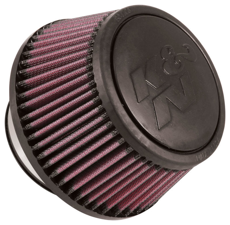 K&N Universal Round Clamp-On Air Filter 3in Flange ID x 6in Base OD x 4.625in Top OD x 3in Height K&N Engineering
