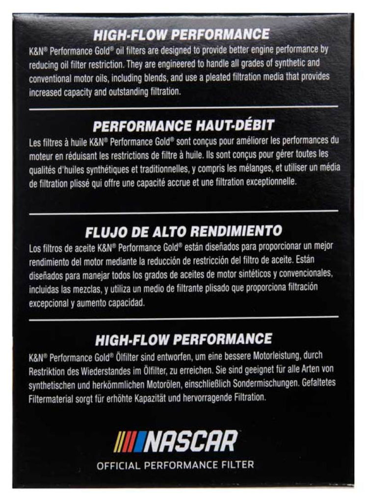K&N Toyota / Lexus / Scion 2.75in OD x 2.64in H Oil Filter K&N Engineering