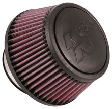 Load image into Gallery viewer, K&amp;N Universal Round Clamp-On Air Filter 3in Flange ID x 6in Base OD x 4.625in Top OD x 3in Height K&amp;N Engineering