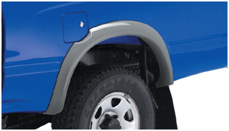 Bushwacker 95-00 Toyota Tacoma Fleetside Extend-A-Fender Style Flares 4pc w/ 4WD Only - Black Bushwacker