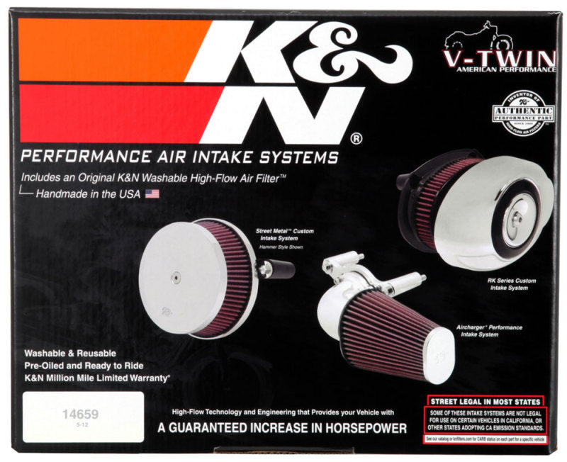 K&N Intake System 2014 Yamaha XVS950 Bolt 942 K&N Engineering
