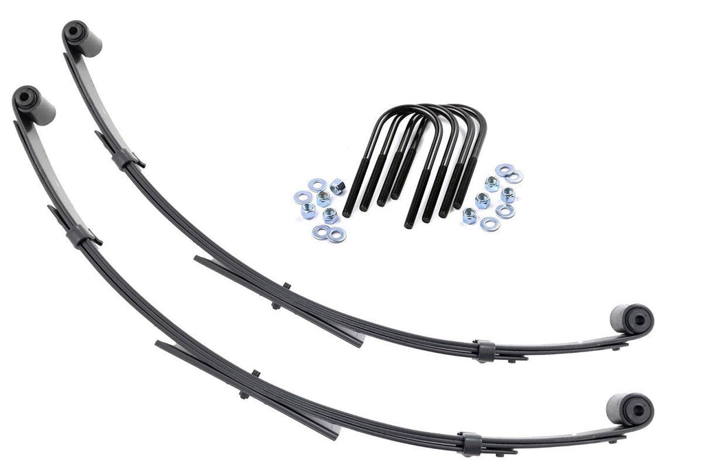 Front Leaf Springs | 2.5" Lift | Pair | Jeep Wrangler YJ 4WD (87-95) Rough Country