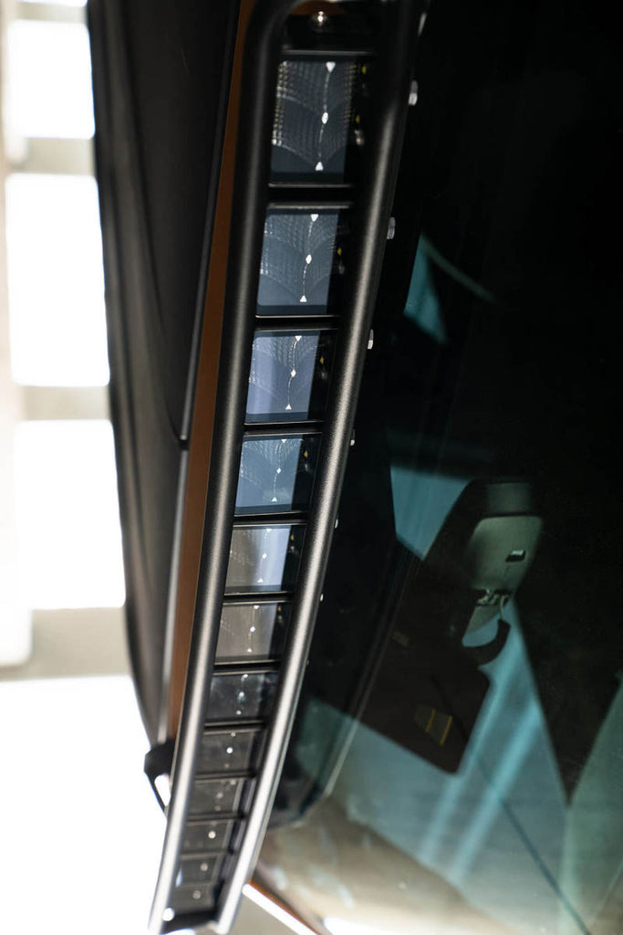 DV8 21+ Ford Bronco Curved Light Bracket for 12 3in. Pod Lights DV8 Offroad