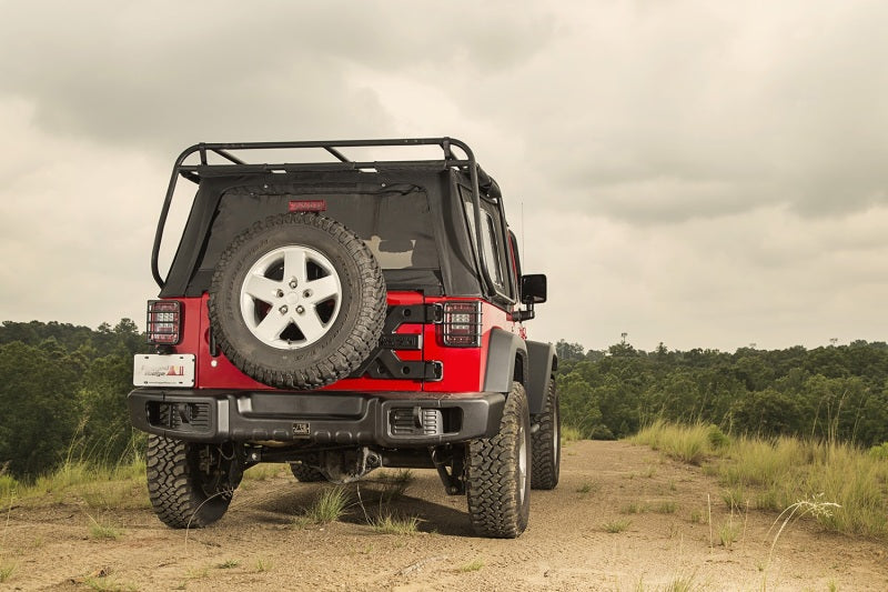 Rugged Ridge Spartacus Rear Bumper Black 07-18 Jeep Wrangler Rugged Ridge