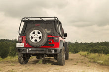 Load image into Gallery viewer, Rugged Ridge Spartacus Rear Bumper Black 07-18 Jeep Wrangler Rugged Ridge