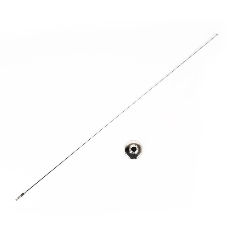 Rugged Ridge 97-06 Jeep Wrangler TJ/LJ Stainless Steel Antenna Mast & Base Rugged Ridge