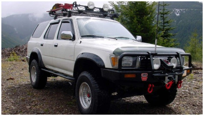 Bushwacker 90-95 Toyota 4Runner Extend-A-Fender Style Flares 4pc - Black Bushwacker