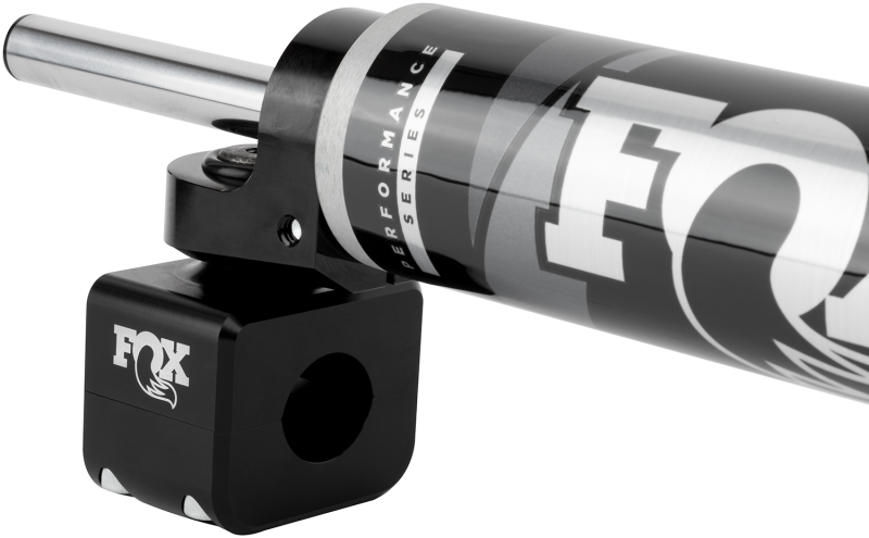 Fox 08-16 Ford Superduty 2.0 Performance Series 8.2in. TS Stabilizer Bottom Axle Mount 1 1/8in Shaft FOX