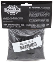 Load image into Gallery viewer, K&amp;N Universal Round Tapered Filter Wrap - Black - 6in Base ID x 4.625in Top ID x 9in Height K&amp;N Engineering