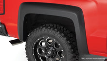 Load image into Gallery viewer, Bushwacker 15-18 Chevy Silverado 2500 HD Fleetside Extend-A-Fender Style Flares 2pc - Black Bushwacker