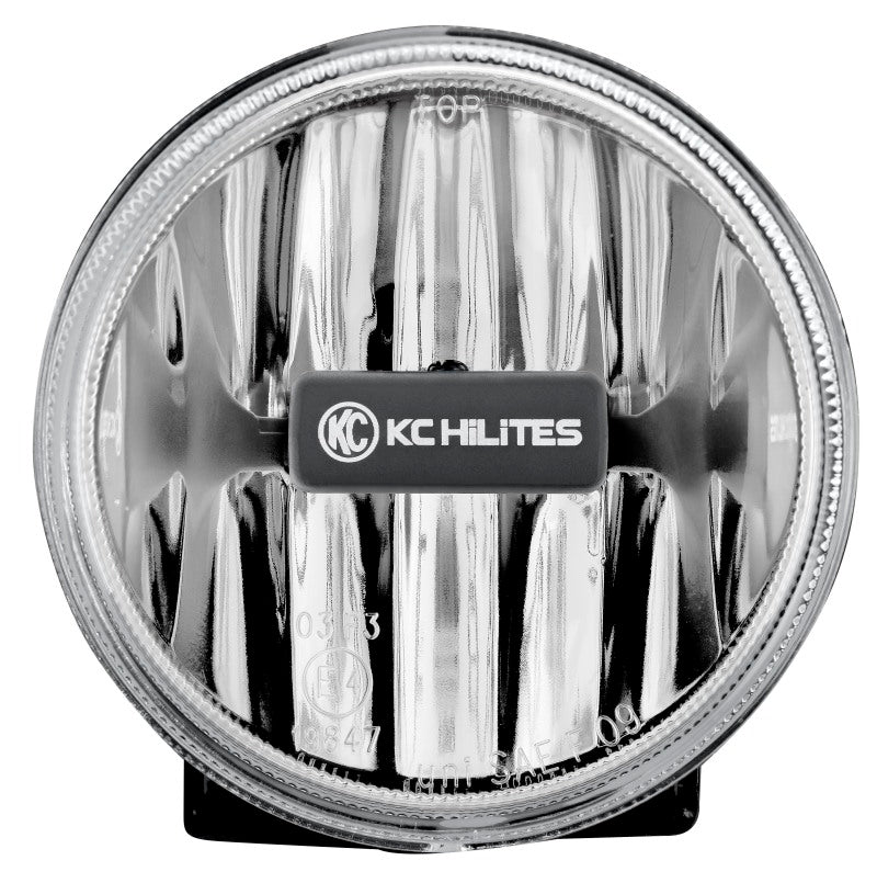KC HiLiTES 4in. Gravity G4 LED Light 10w SAE/ECE Clear Fog Beam (Pair Pack System) KC HiLiTES