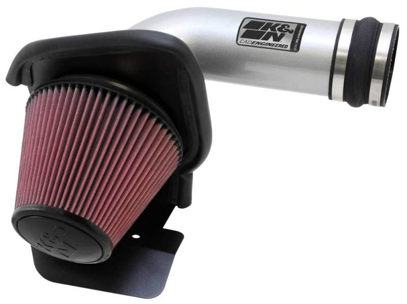K&N 11 Ford Taurus SHO 3.5L V6 Silver Typhoon Cold Air Intake K&N Engineering