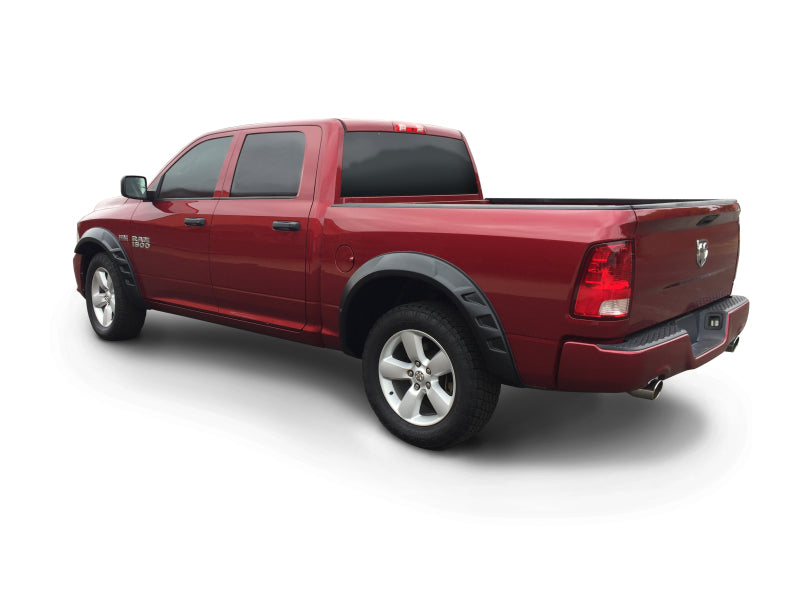 Bushwacker 09-18 Ram 1500 w/ 67.4in Fleetside Bed (Ex. R/T and Rebel) DRT Style Flares 4pc - Black Bushwacker