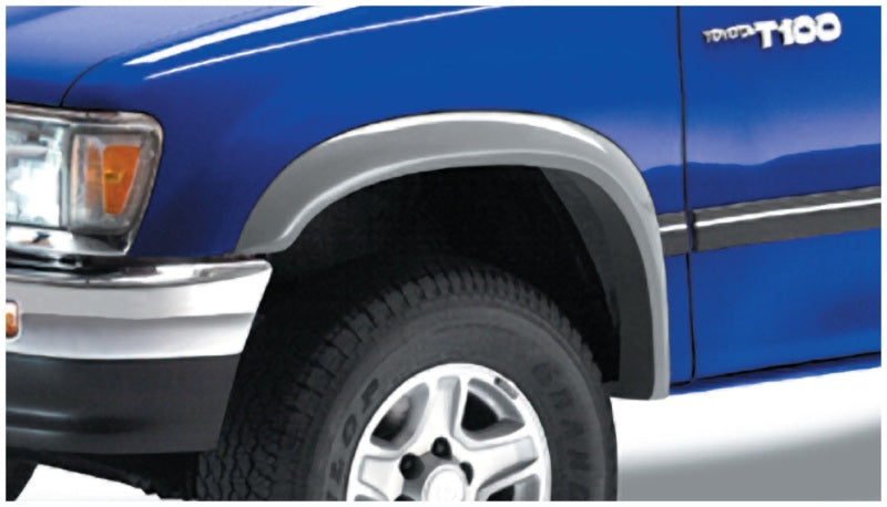 Bushwacker 93-98 Toyota T100 Fleetside Extend-A-Fender Style Flares 4pc - Black Bushwacker