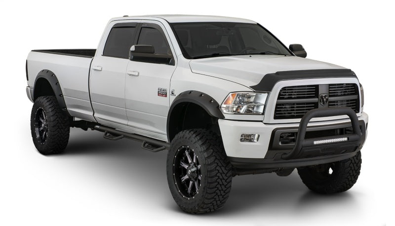 Bushwacker 15-17 Ford F-150 Max Pocket Style Flares 4pc 78.9/67.1/97.6in Bed - Black Bushwacker