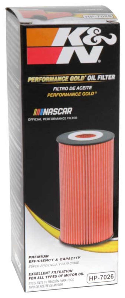 K&N Performance Oil Filter for 14-17 Dodge Durango 3.6L / 14-17 Jeep Grand Cherokee 3.6L K&N Engineering