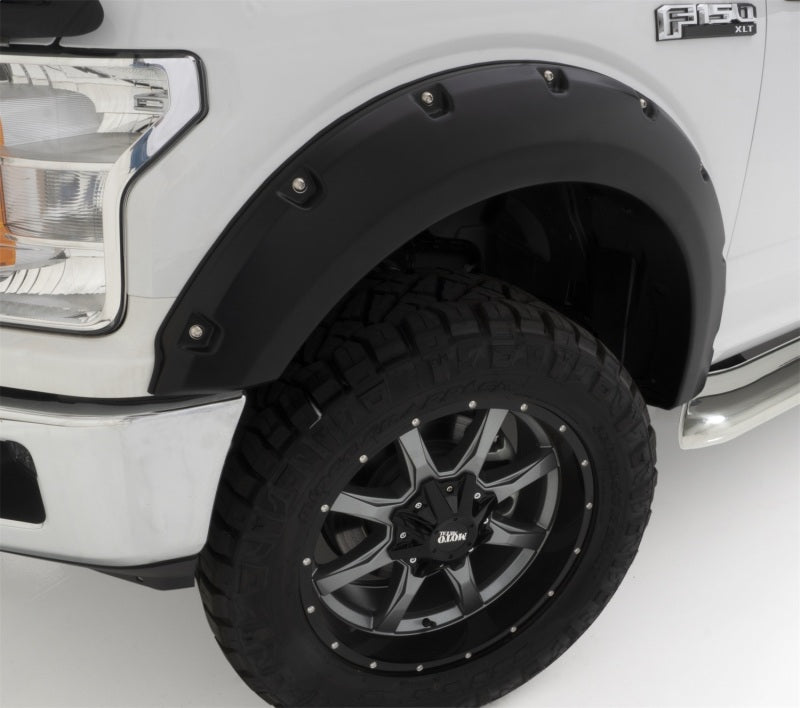 Bushwacker 18-19 Ford F-150 Pocket Style Flares 4 pc - Oxford White Bushwacker