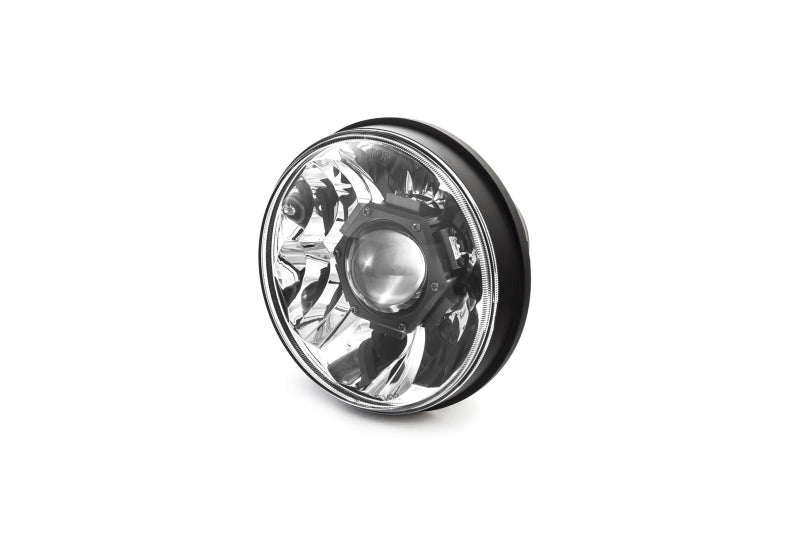 KC HiLiTES 07-18 Jeep JK 7in. Gravity LED Pro DOT Approved Replacement Headlight (Single) KC HiLiTES