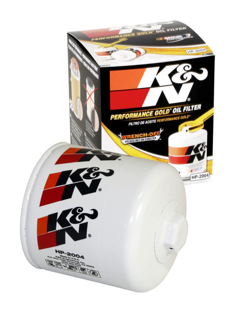 K&N 87-92 Supra Non-Turbo / 99-04 Grand Cherokee 4.0 Performance Gold Oil Filter K&N Engineering