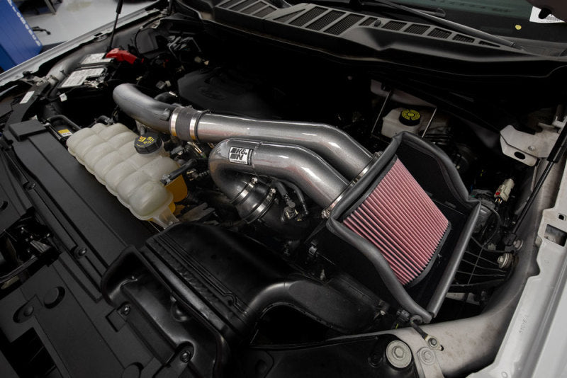 K&N 2015-22 Ford F-150 3.5L V6 Performance Air Intake System K&N Engineering