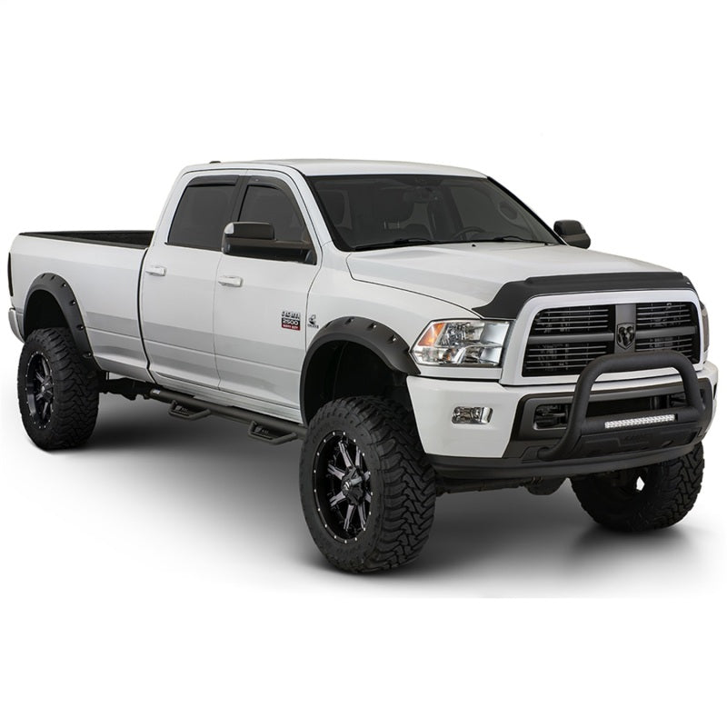 Bushwacker 14-18 Chevy Silverado 1500 Fleetside Max Pocket Style Flares 4pc 78.8/97.8in Bed - Black Bushwacker