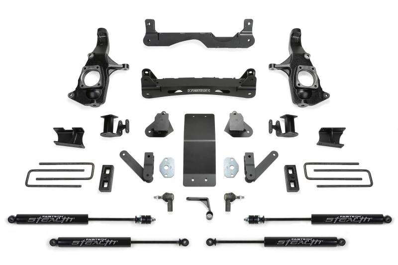 Fabtech 11-19 GM 2500HD 2WD/4WD 4in Basic Sys w/Stealth Shks Fabtech