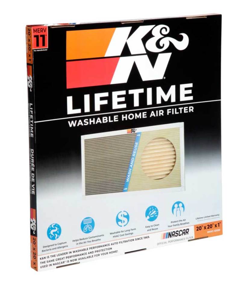 K&N HVAC Filter - 20 x 20 x 1 K&N Engineering