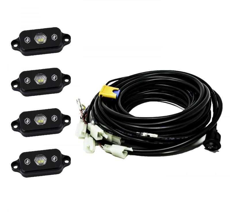 Baja Designs Universal White Rock Light Kit Baja Designs