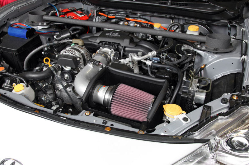 K&N 13 Subaru BRZ 2.0L / 13 Scion FR-S 2.0L Silver 69 Series Typhoon Intake K&N Engineering