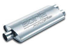 Load image into Gallery viewer, Borla Pro-XS 2.5in Tubing 19in x 4in x 9.5in Oval Center/Dual Muffler Borla