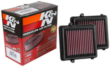 Load image into Gallery viewer, K&amp;N 16-17 Honda CRF1000L Africa Twin 998 Replacement Drop In Air Filter (2 Per Box) K&amp;N Engineering